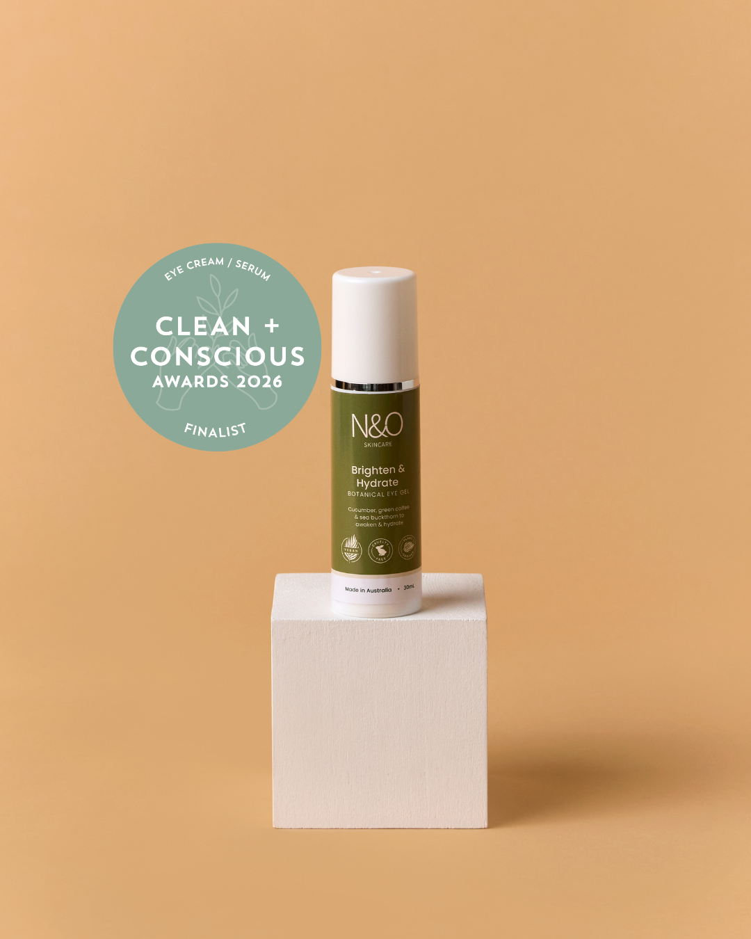 N&O Skincare Named Finalist in the 2026 Clean + Conscious Awards