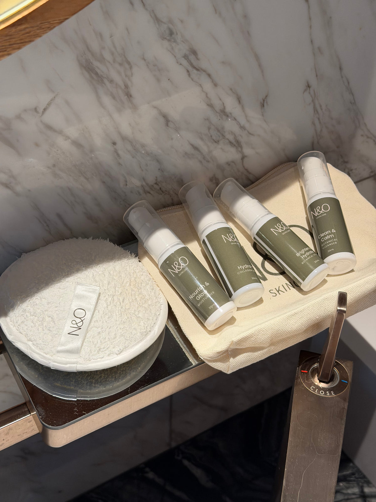 The N&O Discovery Set | Travel-Sized 4-Step Skincare Routine